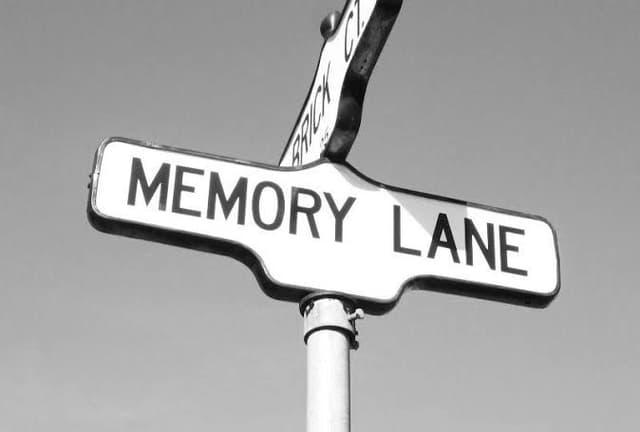 A trip down memory lane