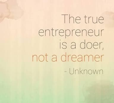 Be a True Entrepreneur, Adopting the Right Thought Processes