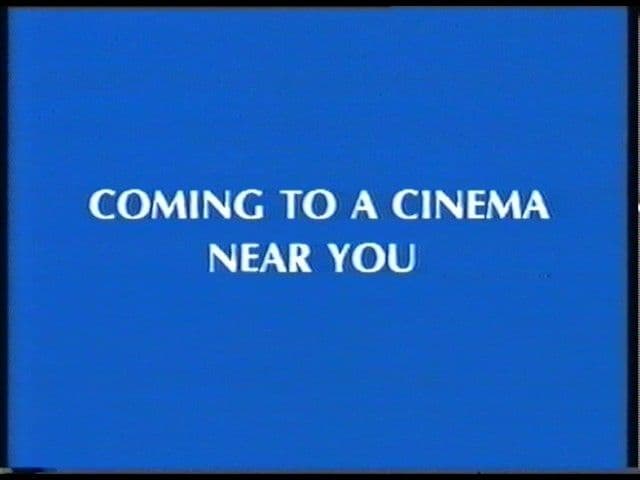 Coming to a cinema near you!